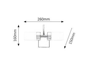 Nástěnné svítidlo Rabalux Betty 5714 chrom

 obrázek produktu 4 z 5