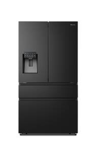 Americká lednice Hisense RF728N4SBFE černá barva
