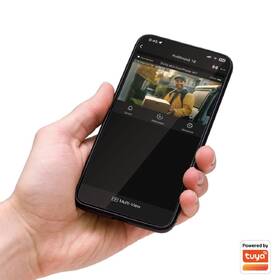Dveřní videotelefon Evolveo DoorPhone W7 stříbrná barva
