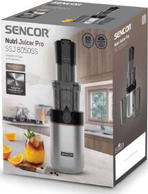 Odšťavňovač Sencor SSJ 8050SS černý/nerez

 obrázek produktu 12 z 12