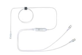 Kabel ERPOWER Intelligent Cable Extender USB-C/Dual USB-C 100W, 1,5m bílý

 obrázek produktu 2 z 3