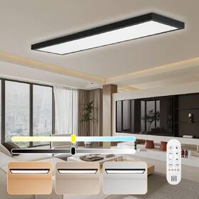 Stropní svítidlo IMMAX NEO LITE FRAME SMART, 120x30cm, IP44, CCT, s podporou BEACON, Wi-Fi, TUYA černé

 obrázek produktu 6 z 8