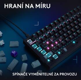 Klávesnice Logitech G316 X 75 - CZ/SK layout černá

 obrázek produktu 11 z 19