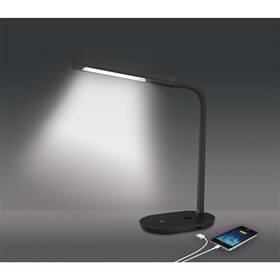 Stolní LED lampička Solight stmívatelná, 8W, 4500K, USB černá

 obrázek produktu 1 z 3