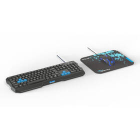 Klávesnice s myší E-Blue Polygon s podložkou pod myš černá/modrá

 obrázek produktu 1 z 7