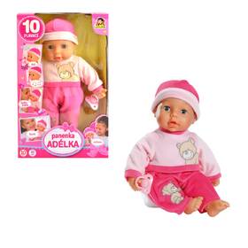 Panenka MaDe Adélka 62308 10 funkcí, 34 cm 

 obrázek produktu 2 z 3