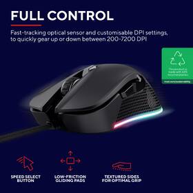 Myš Trust GXT 922 YBAR Eco černá

 obrázek produktu 5 z 10