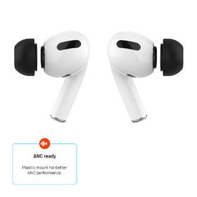 Náhradní špunty FIXED Plugs Pro pro Apple AirPods Pro/Pro 2, 2 sady, pěnové, velikost L 

 obrázek produktu 3 z 5