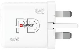 Cestovní adaptér SKROSS USB A+C 65W GaN UK, Power Delivery, typ G 

 obrázek produktu 7 z 9