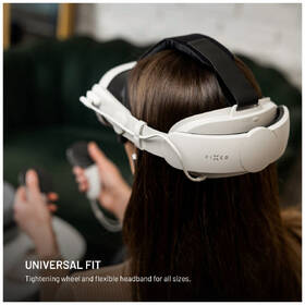 Popruh FIXED VR Power Headstrap - Meta Quest 3/3S, 6 000 mAh bílý

 obrázek produktu 4 z 7