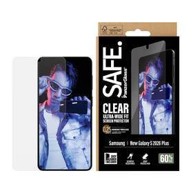 Tvrzené sklo PanzerGlass SAFE na Samsung Galaxy S26+ s instalačním rámečkem 

 obrázek produktu 1 z 8