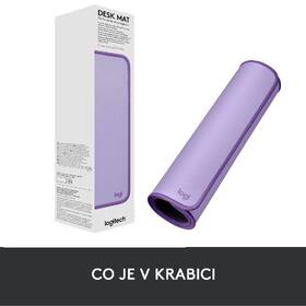 Podložka pod klávesnici a myš Logitech Desk Mat Studio Series. 30 x 70 cm fialová

 obrázek produktu 11 z 11