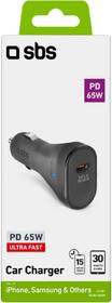 Adaptér do auta SBS USB-C, PD, 65 W černá

 obrázek produktu 1 z 1