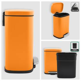 Odpadkový koš Spirella 10.20819, 5 l oranžový

 obrázek produktu 3 z 8