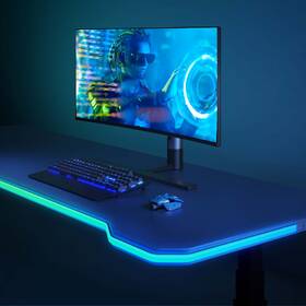 LED pásek Govee Neon RGBIC, LED podsvícení pro stůl, 3 m bílý

 obrázek produktu 7 z 7