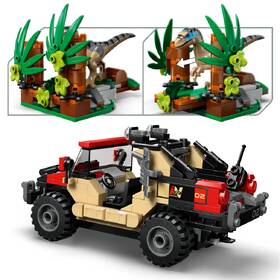 Stavebnice LEGO® Jurassic World  76972 Únik před raptorem v terénním autě 

 obrázek produktu 2 z 8