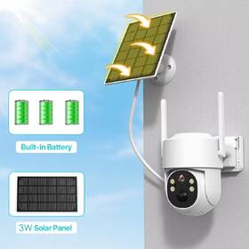 IP kamera IMMAX NEO LITE SMART Solar Sentry v2 bílá

 obrázek produktu 6 z 8