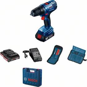 Vrtací šroubovák Bosch Professional GSR180 LI (s baterií) + příslušenství 

 obrázek produktu 3 z 4
