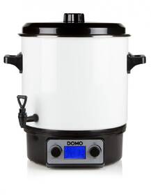 Zavařovací hrnec Domo DO42324PC bílá barva
