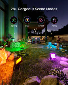 Venkovní svítidlo Govee Flood Lights SMART LED, 4ks 

 obrázek produktu 3 z 8