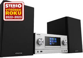 Mikrosystém KENWOOD M-9000S černý/stříbrný

 obrázek produktu 9 z 9