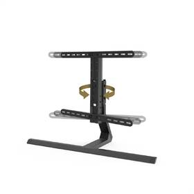Stojan pro TV Hama Design, stolní, nastavitelný, pro úhlopříčky 32"-65", nosnost 40 kg černý

 obrázek produktu 3 z 12