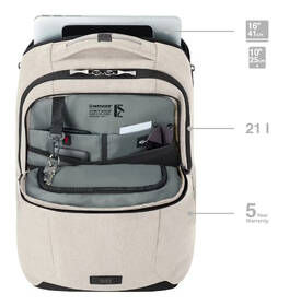 Batoh na notebook Wenger MX Professional 16" bílý

 obrázek produktu 10 z 12