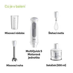 Ponorný mixér Braun MQ50.236M bílý

 obrázek produktu 5 z 9
