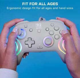 Gamepad Turtle Beach Afterglow Wave Wired RGB, NS2 šedý

 obrázek produktu 14 z 14