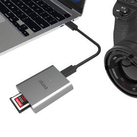 Čtečka paměťových karet AKASA CFexpress, USB 3.2 Type-C 

 obrázek produktu 3 z 3