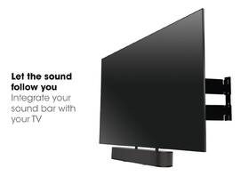 Držák pro repro Vogel’s SOUND 3550 na soundbar pod držák na TV, nosnost 6,5 kg černý

 obrázek produktu 4 z 7