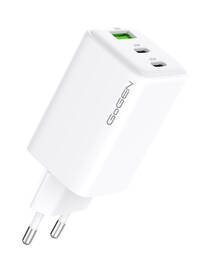 Nabíječka do sítě GoGEN ACHPDQ365, 2x USB-C PD 65W + 20W, 1x USB-A 18W bílá

 obrázek produktu 1 z 1