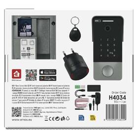 Videozvonek EMOS GOSMART IP-21PoE (keypad) šedý

 obrázek produktu 13 z 16