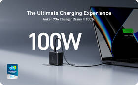 Nabíječka do sítě Anker PowerPort III GaN 1x USB, 2x USB-C, 100W černá

 obrázek produktu 6 z 6