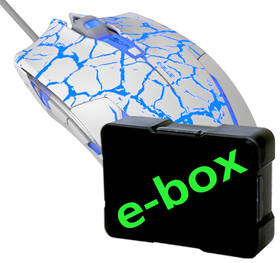 Myš E-Blue Cobra + e-box bílá/modrá

 obrázek produktu 7 z 7