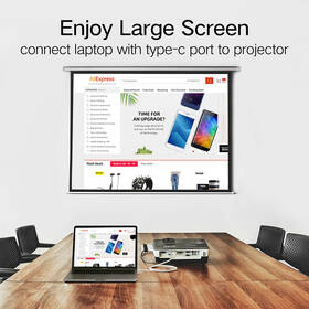Kabel UGREEN USB-C/HDMI, 1,5m bílý

 obrázek produktu 2 z 7