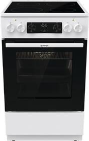 Sklokeramický sporák Gorenje GEC5C61WG bílá barva
