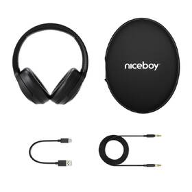 Sluchátka Niceboy Aura 5, Active Noise Cancelling černá

 obrázek produktu 4 z 6