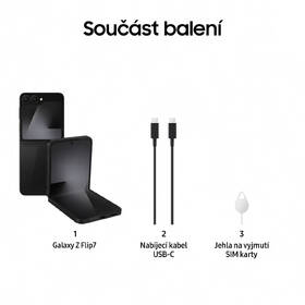 Mobilní telefon Samsung Galaxy Z Flip7 FE 5G 8 GB / 256 GB černá barva
