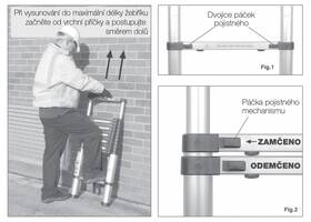 Žebřík G21 G21 GA-TZ13 - 3,8 m 

 obrázek produktu 1 z 11