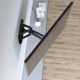 Držák TV Hama polohovatelný, pro úhlopříčky 32" až 84", nosnost 50kg černý

 obrázek produktu 6 z 9