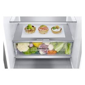 Chladnička s mrazničkou LG GBV7280BPY stříbrná barva
