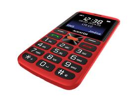 Mobilní telefon Aligator A910 4G Senior červená barva
