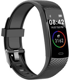 Fitness náramek Carneo Essential HR+ Sport černá barva
