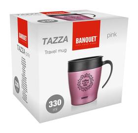 Termohrnek BANQUET TAZZA 330 ml růžový

 obrázek produktu 1 z 8