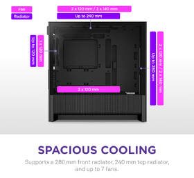 Case NZXT H3 Flow černá

 obrázek produktu 7 z 11