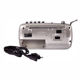 Radiomagnetofon Orava RMF-690 šedá barva
