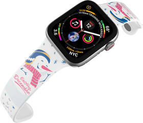 Řemínek Mi-Band na Apple Watch 42/44/45/49 mm - motiv Sněhulák, bílý 

 obrázek produktu 3 z 3