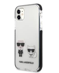 Kryt na mobil Karl Lagerfeld Karl and Choupette na Apple iPhone 11 bílý

 obrázek produktu 1 z 3