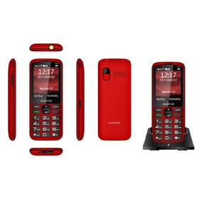 Mobilní telefon Aligator A930 4G červená barva
